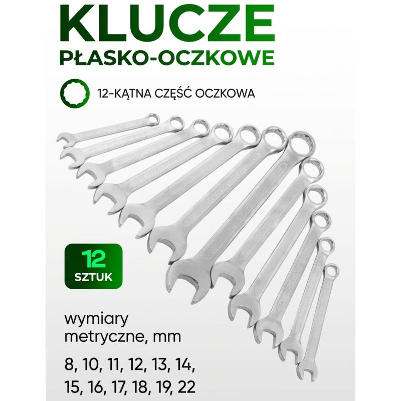 Zestaw narzędzi 216+6el. 1/4", 3/8", 1/2" (8-22mm)