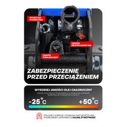 PODNOŚNIK SAMOCHODOWY LEWAREK ŻABA 2,5T BLOKADA