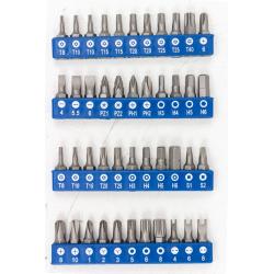 Zestaw narzędzi 216 + 2 el. 1/4" 3/8" 1/2" (6-kątnych)