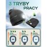 Czapka zimowa z latarką LED USB