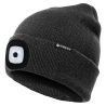 Czapka zimowa z latarką LED USB
