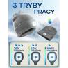 Czapka zimowa z latarką LED USB